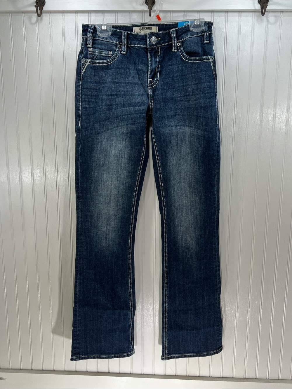 Rock & Roll Riding Jeans Women’s 27x34 Mid Rise Bootcut Western Cowgirl NWT